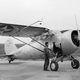 The Curtiss XF13C-3 fighter at the NACA Langley Reserch Center 1937. The metal bracing around the canopy served as additional support for the wing in monoplane configuration. (NASA)